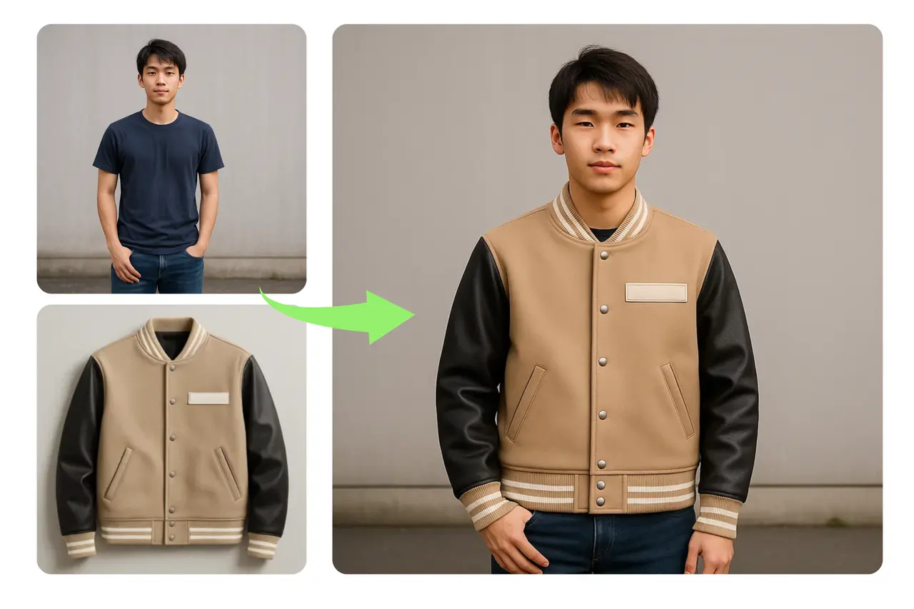 Change Clothes or Swap Backgrounds